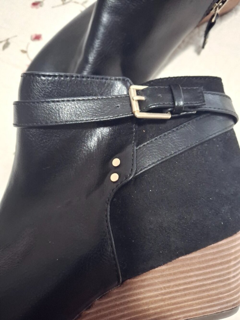 Dr. Scholl's Black Booties, size 9w